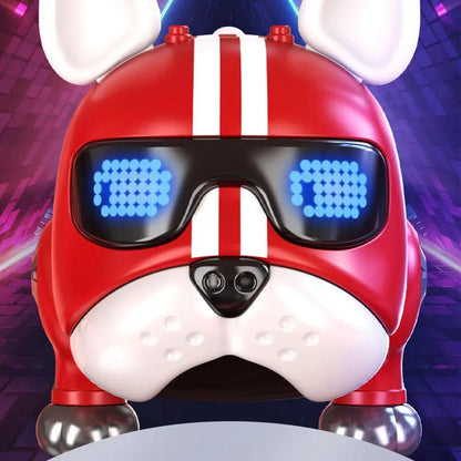 Cão Robô Dançante com Luzes – Brinquedo Interativo