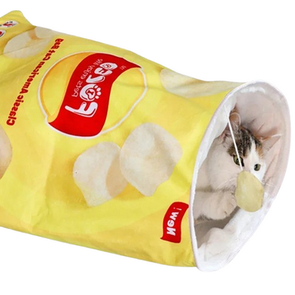 🐾 Túnel Interativo para Gatos Dobrável