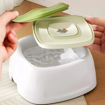 💧 Tigela Flutuante Antiborrifo 1500ml para Gatos e Cães