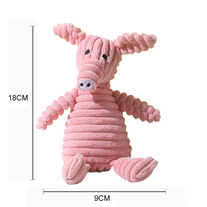 Brinquedo de Pelúcia para Cães Resistente e Interativo