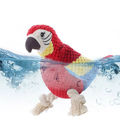 Brinquedo Mordedor Resistente para Cães – Pelúcia Interativa