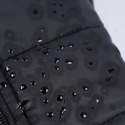 Casaco Impermeável com Zíper para Cães | Quente e Prático