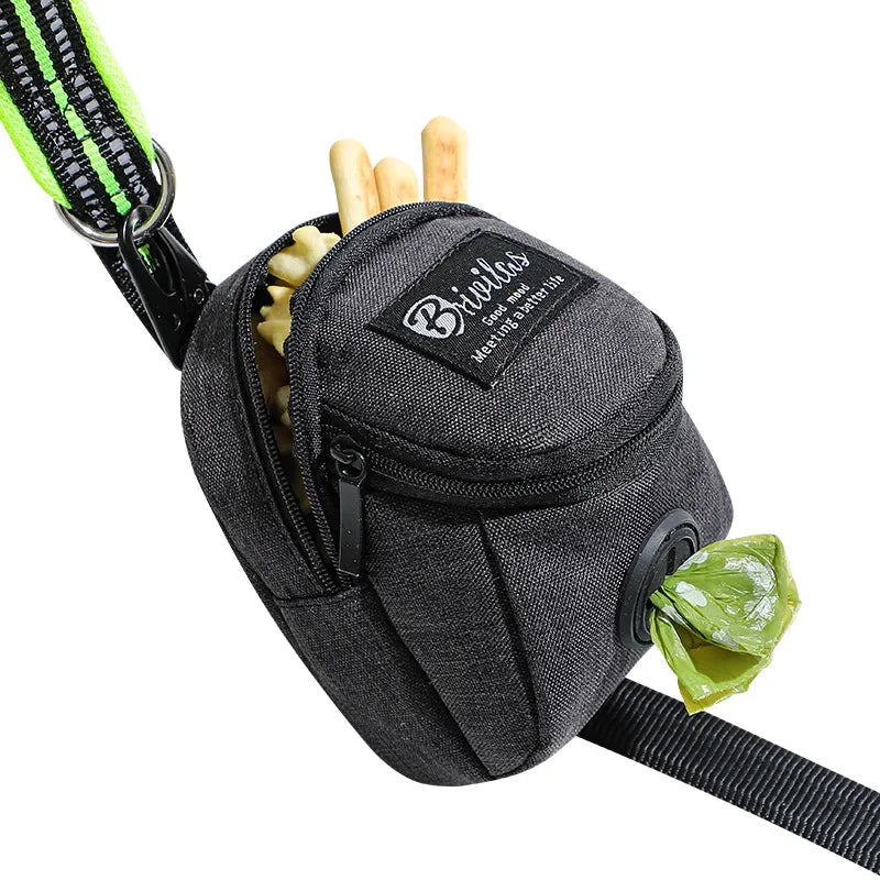 Bolsa de Petiscos Portátil para Cães - Cintura e Treino