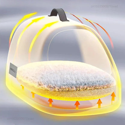 Ninho de Gato Elétrico Xiaomi Popo | Cobertor Aquecedor Macio e Destacável