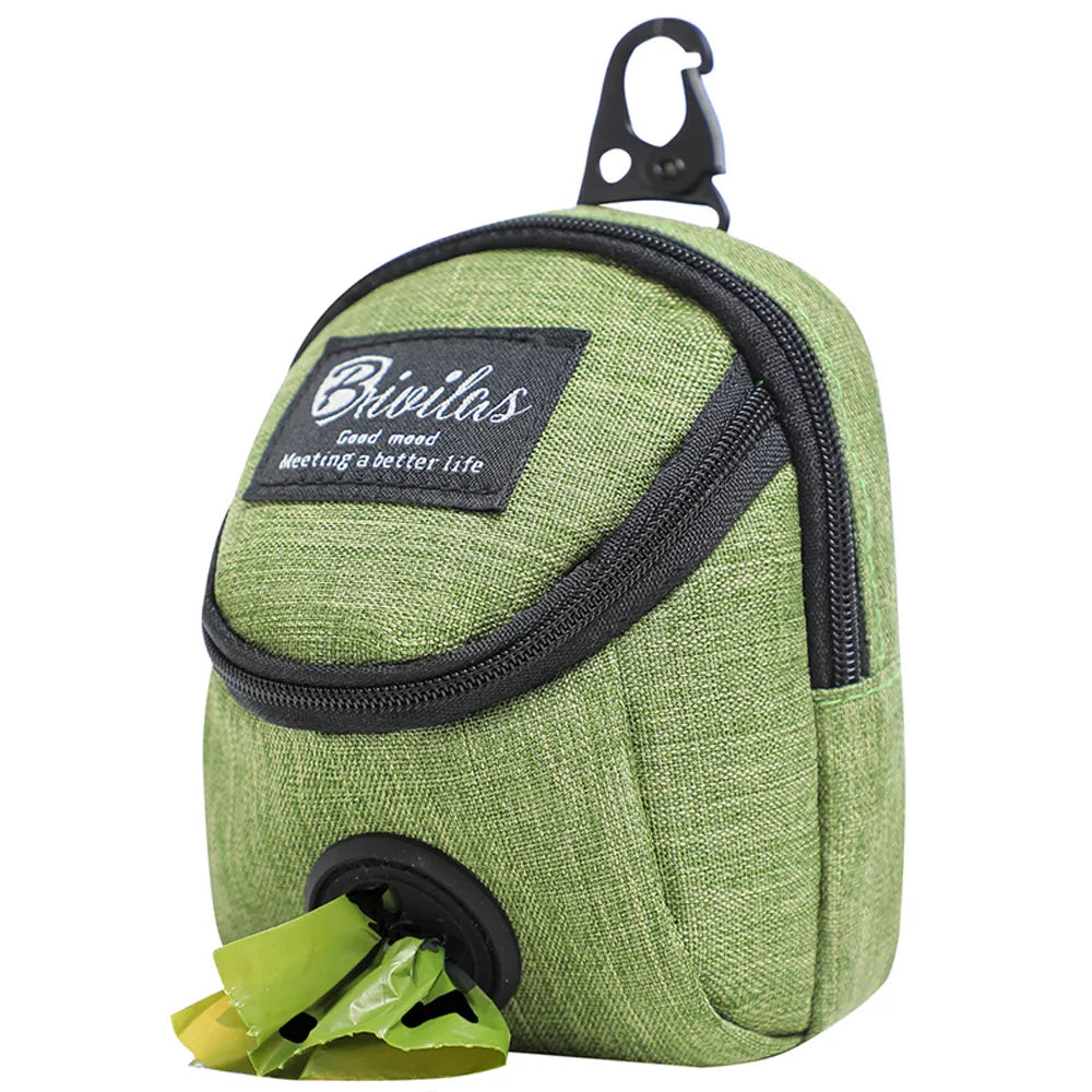 Bolsa de Petiscos Portátil para Cães - Cintura e Treino