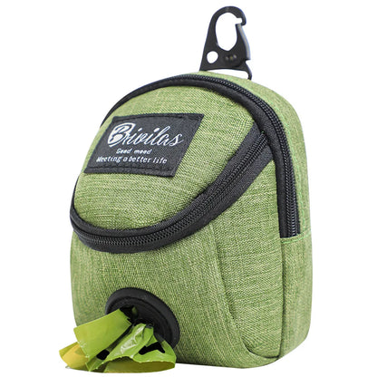 Bolsa de Petiscos Portátil para Cães - Cintura e Treino