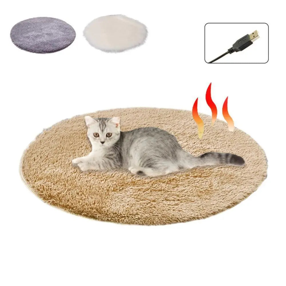 Almofada Aquecida p/ Pet USB 40cm | Impermeável e Segura