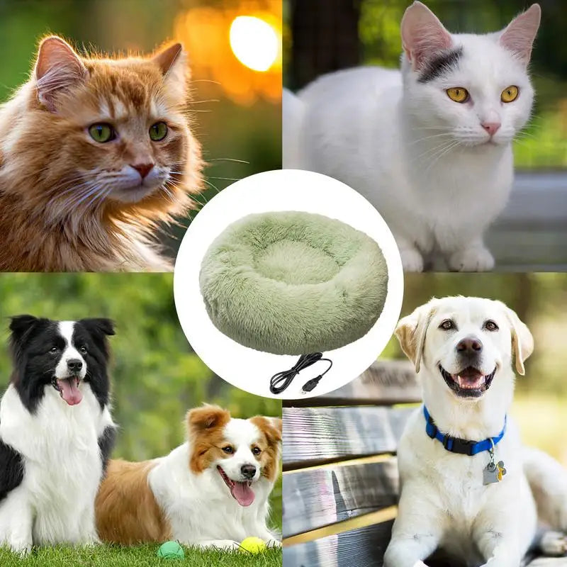 Cama Aquecida USB para Pets – Conforto no Inverno