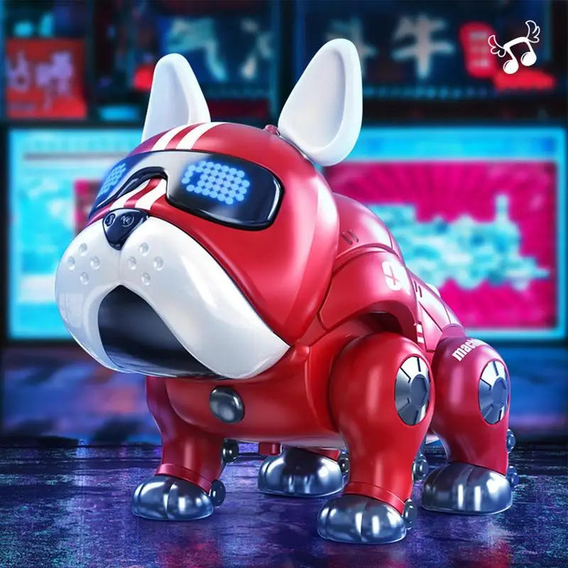 Cão Robô Dançante com Luzes – Brinquedo Interativo