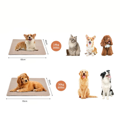 Almofada Térmica para Pets Auto-aquecimento Lavável – Cães e Gatos