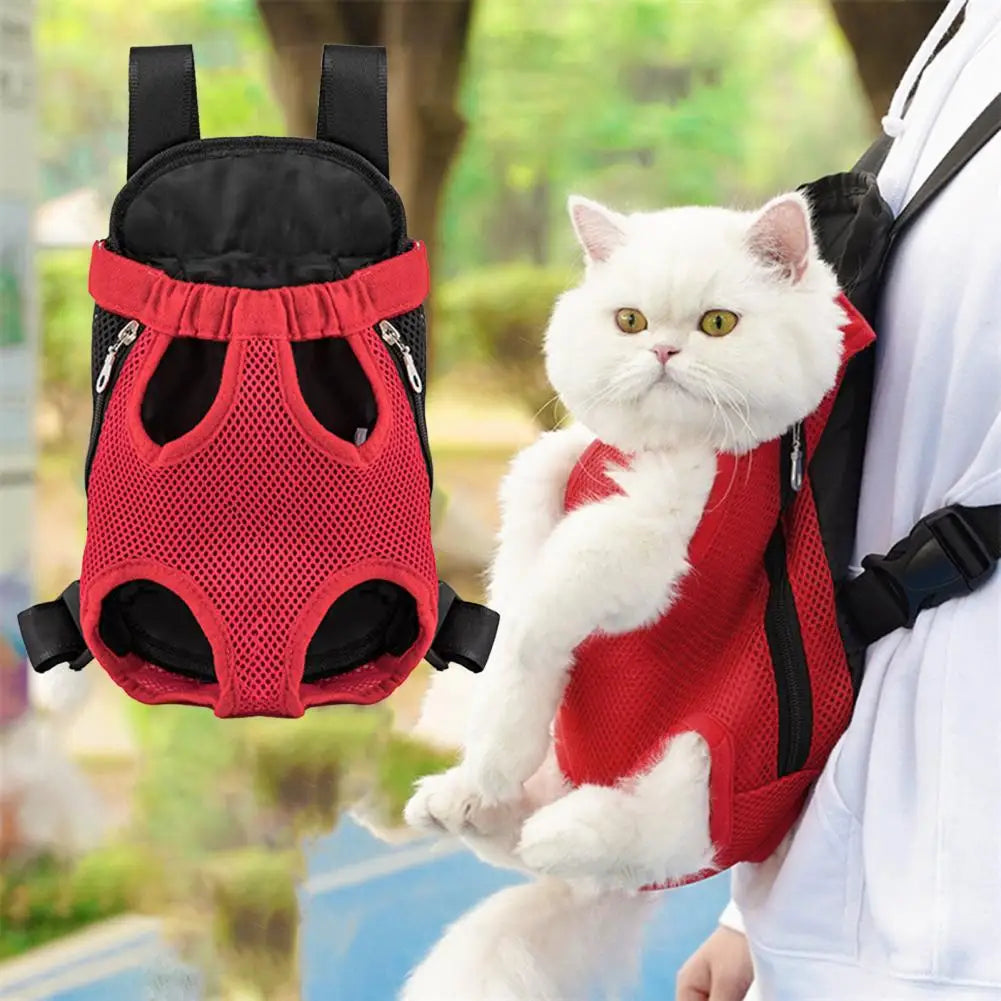 Mochila Pet Camuflada Respirável para Cães e Gatos