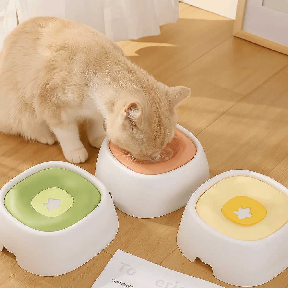 💧 Tigela Flutuante Antiborrifo 1500ml para Gatos e Cães