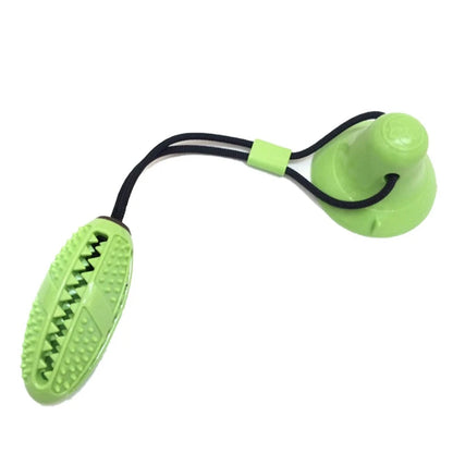 Bola Mordedor com Corda e Ventosa – Limpeza e Diversão