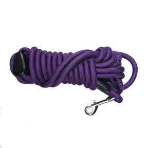 Trela de Nylon Resistente 5-10-15M para Cães Médios e Grandes