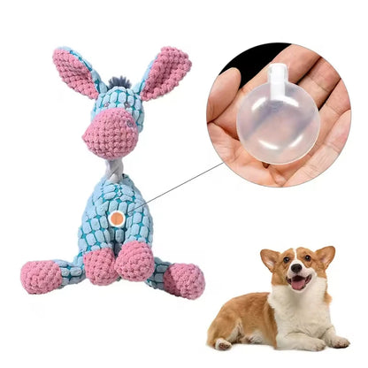 Brinquedo de Pelúcia para Cães Resistente e Interativo
