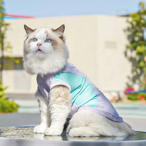 Colete Refrescante Pet com Proteção Solar e Alça D