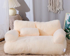 Cama Quente para Gatos e Cães | Sofá Pelúcia Confortável