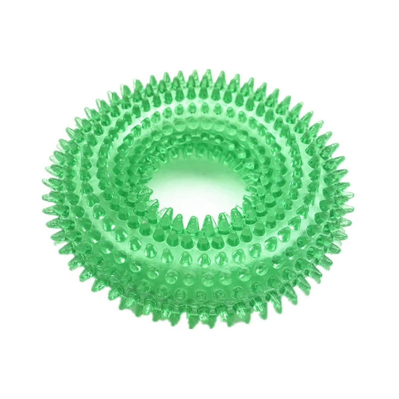 Brinquedo Interativo e Resistente p/ Cães - Limpa Dentes