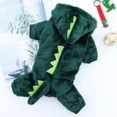 Roupas de Inverno para Cães e Gatos – Hoodie Dino Quente