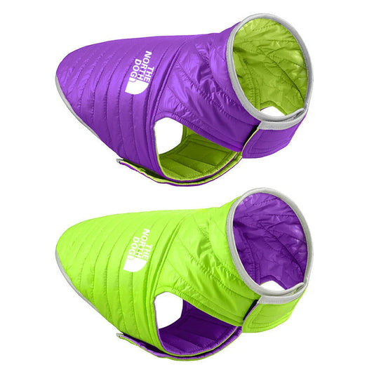 Casaco Dupla Face para Cães | Quentinho e Estiloso