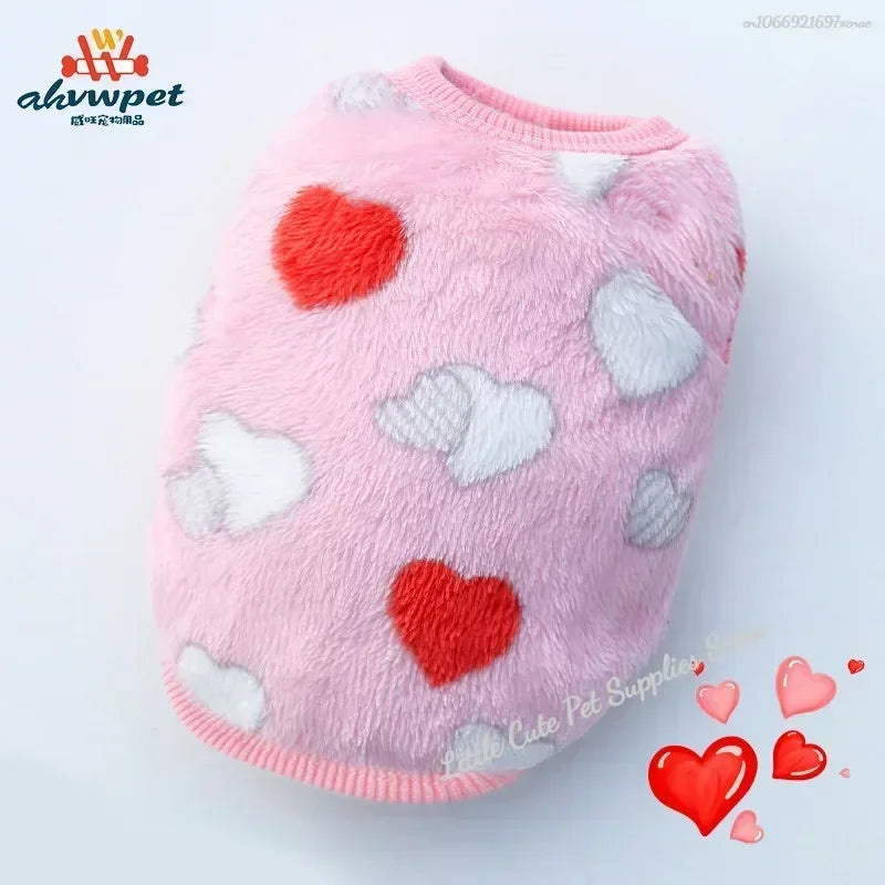 Colete de Inverno Pet | Flanela Quentinha para Cães e Gatos