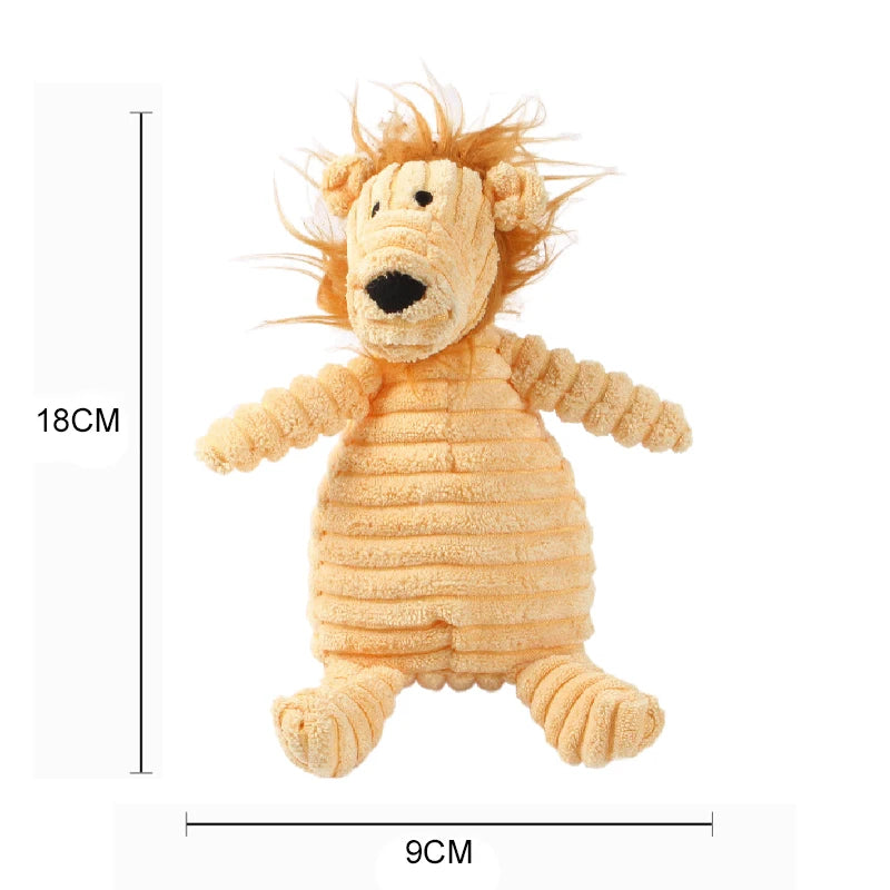 Brinquedo de Pelúcia para Cães Resistente e Interativo