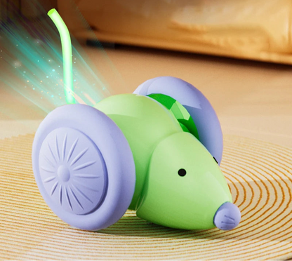 Mouse Elétrico Inteligente p/ Gatos – Brinquedo Interativo