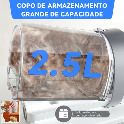 Aspirador Pet Newpet 2,5L com Escovas – Remove Pelos Fácil