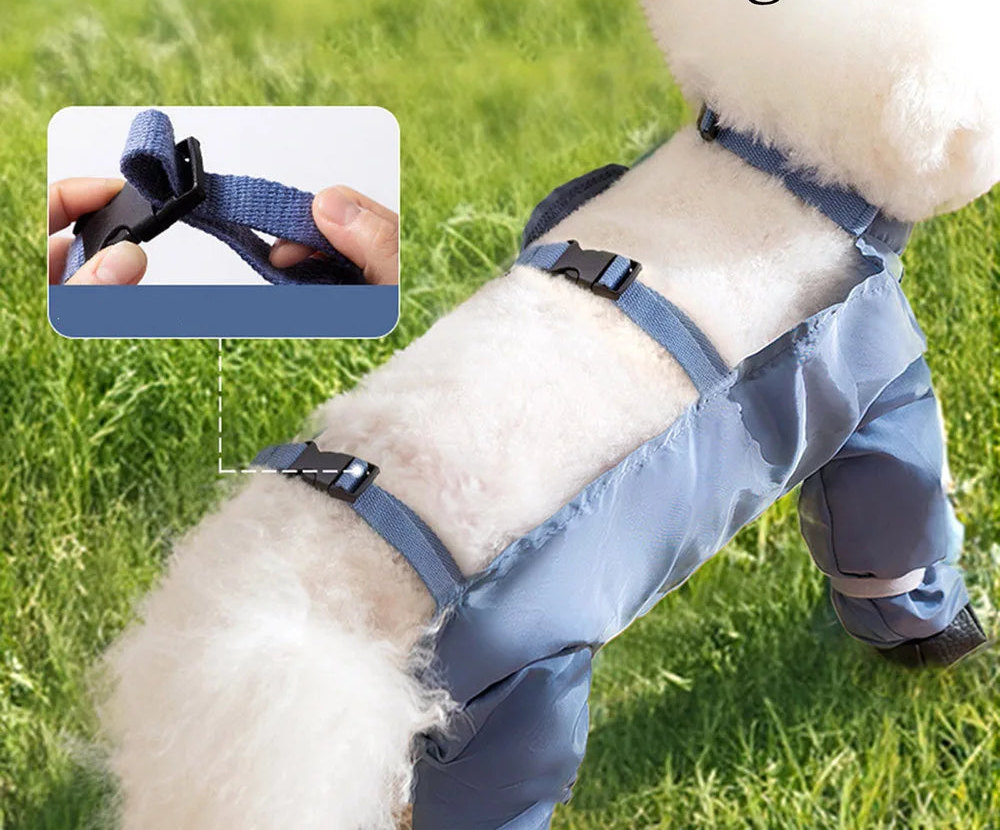 Botas Impermeáveis Antiderrapantes para Cães – Fácil de Vestir