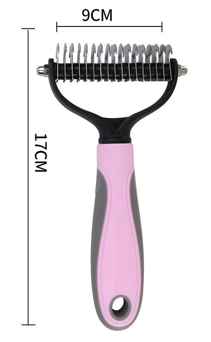 Escova Dupla Face para Pets – Previne Dermatites e Nós