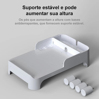 Alimentador Automático Pet Newpet com Suporte Elevado