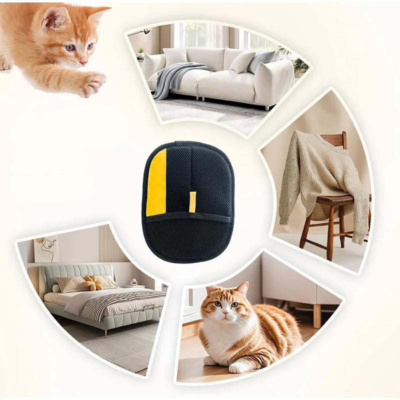 Luvas Removedoras de Pelos para Cães e Gatos – Reutilizável
