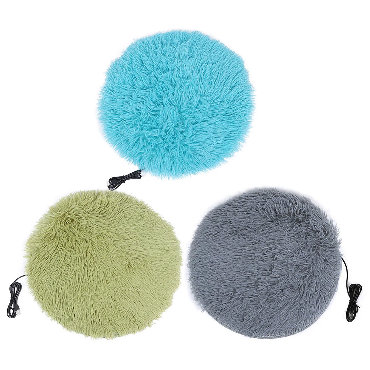 Almofada de Aquecimento USB para Pets – Conforto 4 Estações