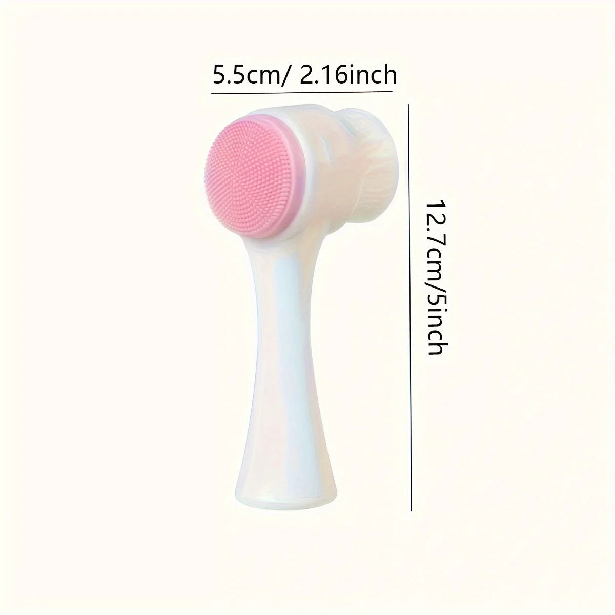 Limpador de Patas Pet com Escova Massageadora Dupla