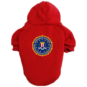 Casaco FBI Pet com Capuz | Quentinho e Estiloso