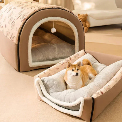 Cama Macia Antiderrapante para Cães Pequenos e Gatos