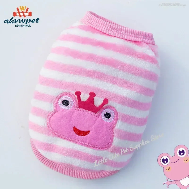 Colete de Inverno Pet | Flanela Quentinha para Cães e Gatos