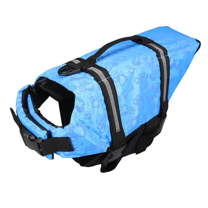 Colete Salva-Vidas para Cães com Alça, Refletivo e Ajustável