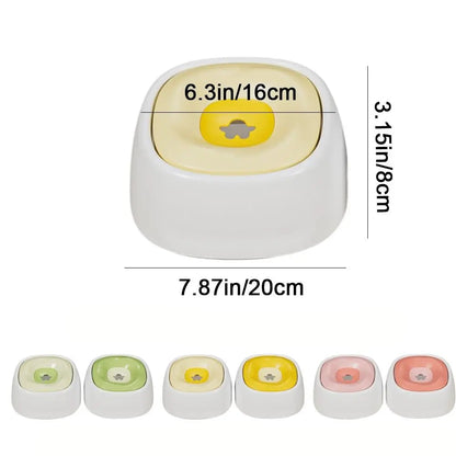 💧 Tigela Flutuante Antiborrifo 1500ml para Gatos e Cães