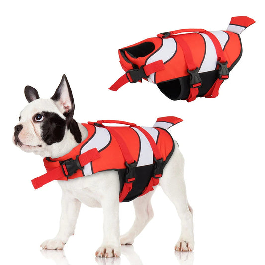 Colete Salva-Vidas para Cães | Flutuante e Seguro