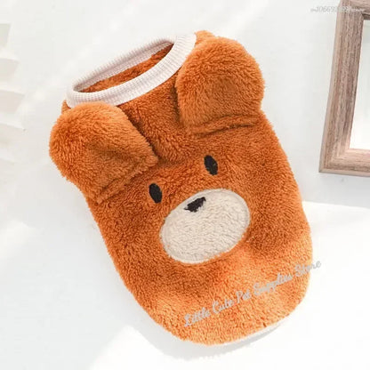 Colete de Inverno Pet | Flanela Quentinha para Cães e Gatos