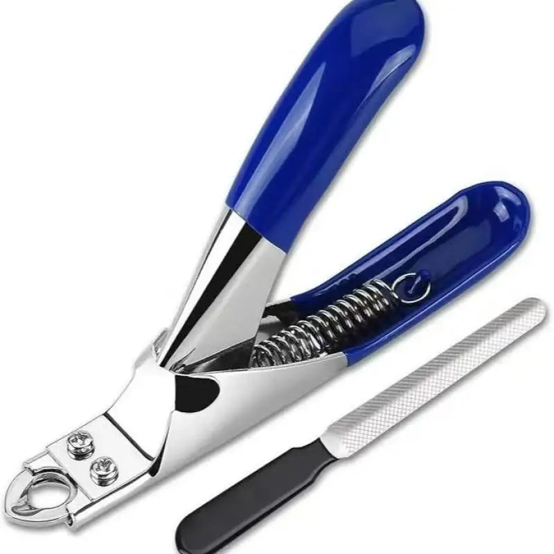 Tesoura de Unha Pet Inox + Lixa – Precisa e Confortável