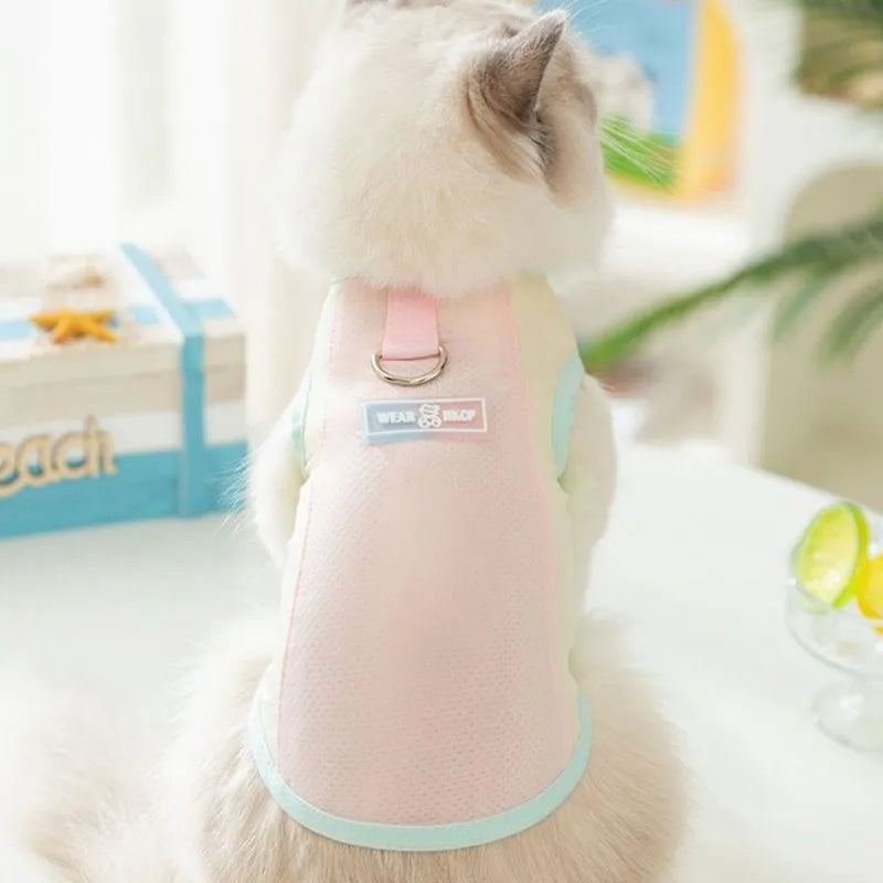 Colete Refrescante para Cães | Leve, Fresco e Estiloso