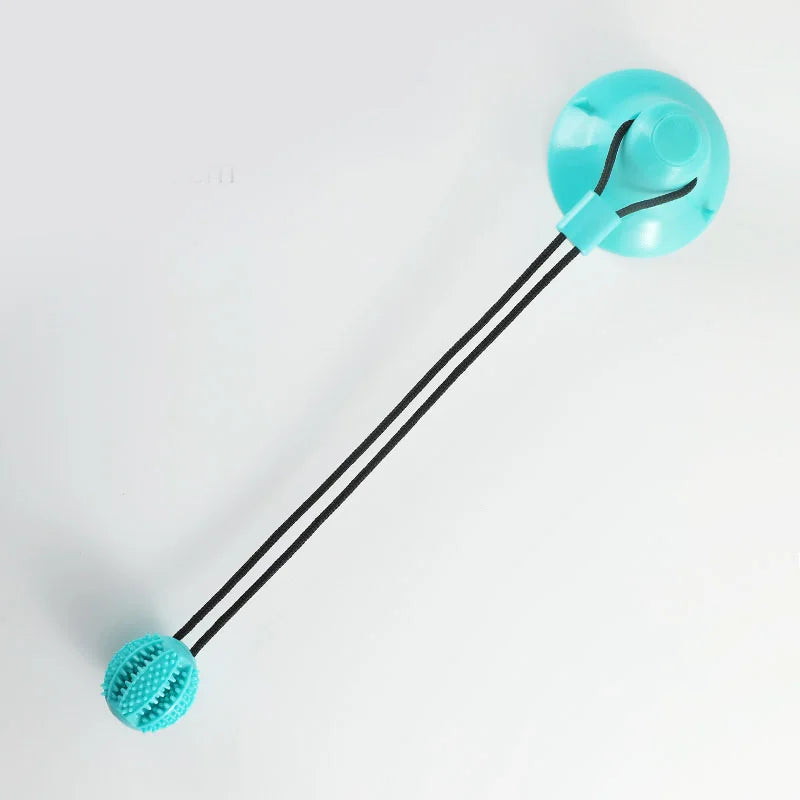 Brinquedo Interativo com Ventosa e Som para Cães