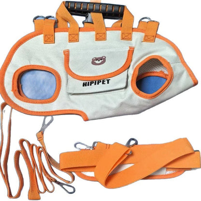 Mochila Transversal Pet Conforto para Cães Pequenos