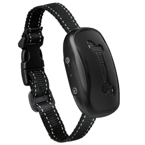 Coleira Antilatido Ultrassônica USB Ajustável p/ Cães
