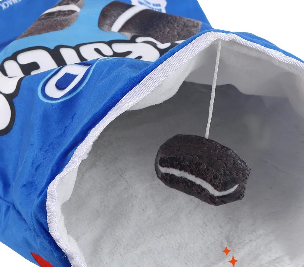 🐾 Túnel Interativo para Gatos Dobrável