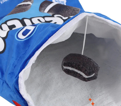 🐾 Túnel Interativo para Gatos Dobrável