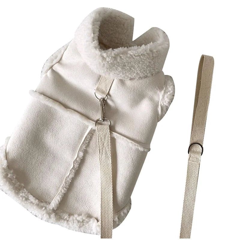 Colete Quente para Cachorro | Outono/Inverno | Ajuste Confortável e Estilo