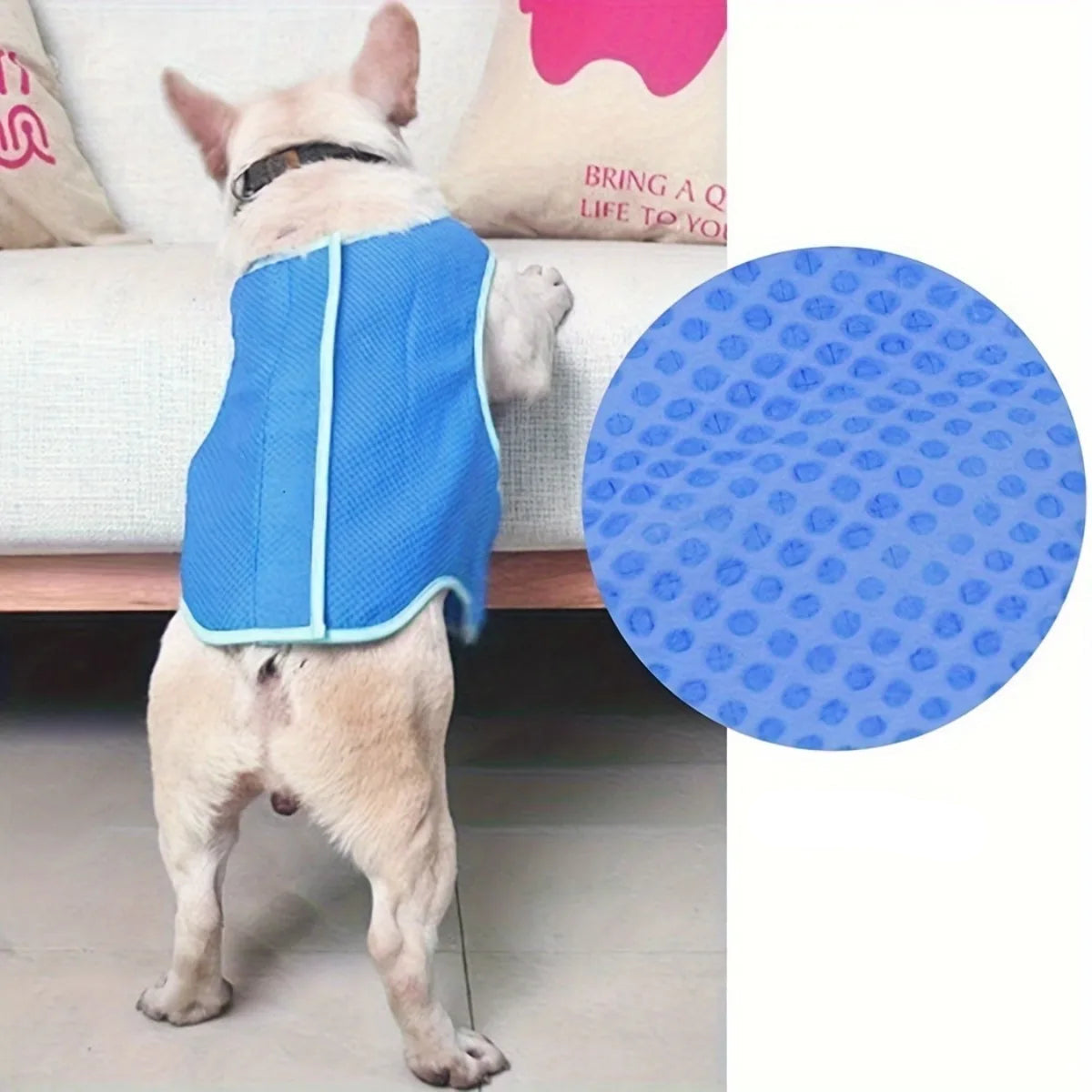 Colete de Resfriamento p/ Cães – Proteção UV